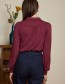 Blouse Carina Light Cabernet Red