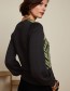 Trui Hollis V Neck Posey Green