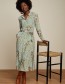 Jurk Valletta Midi Olive Blue Haze