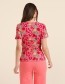 T-shirt Angela Wild Bouquet Berry