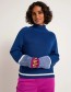 Trui Colourblock Multi Poseidon