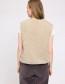 stylish crèe faux fur bodywarmer “Amy” — subtiel en warm op elk outfit.