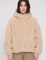 Duurzame teddy coat van MAZINE met moderne, comfortabele pasvorm