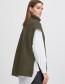 Spencer Poncho Bavalma Olive Night Melange