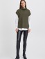Spencer Poncho Bavalma Olive Night Melange