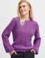 Trui Pziris Bright Purple Melange