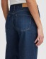 Jeans Pzvega Wide Leg Dark Blue Denim