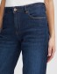 Jeans Pzvega Wide Leg Dark Blue Denim