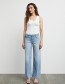 Jeans PzVega Wide Licht Blauw