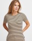 T-shirt Pzhavana Stripped Irish Cream