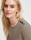 T-shirt Pzhavana Stripped Irish Cream