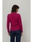 roze wollen trui