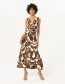 Mouwloze Lange Jurk Tice Olive