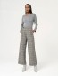 Trui Fine Round Neckline Grijs