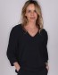 Blouse Crepe Nantes Navy