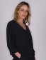 Blouse Crepe Nantes Navy