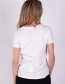T-shirt V-hals Seattle Wit