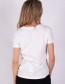 T-shirt V-hals Seattle Wit