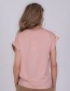 Dames shirt gemaakt van een mix met gerecycled polyester en elastaan voor extra 