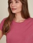 T-shirt Bas Soft Red Violet