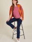 T-shirt Bas Soft Red Violet
