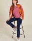 T-shirt Bas Soft Red Violet