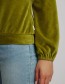Trui Velours Loose Nicki Golden Cypress