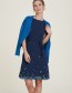 Jurk Waisted LeafDeep Navy