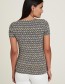 T-shirt Watervalhals Bamboo Green