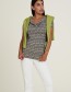 T-shirt Watervalhals Bamboo Green