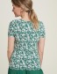 T-shirt Watervalhals Jungle