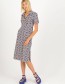 Jurk Midi Working Mum Oasis of Life Blue