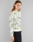 Sweater Ystad Flower Field Off White