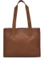 Myomy My Paper Bag Handtas Hunter Mid Brown