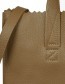 Myomy My Paper Bag Handtas Cross Body Rambler Amber Green detail