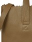 Myomy My Paper Bag Handtas Cross Body Rambler Amber Green detail