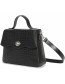 Myomy My Rose Handbag Mini Croco Black detail