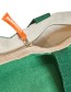 Duurzame shopper NoMorePlastic Amazon Green detail