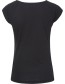 T&#8209;shirt Cat Zwart detail