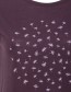 T&#8209;shirt Dandelion Breeze Dark Grape detail