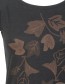 T&#8209;shirt Foliage Zwart detail