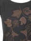 T&#8209;shirt Foliage Zwart detail