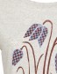 T&#8209;shirt Fritillary Eco Heather detail