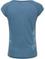 T&#8209;shirt Hares Washed Blue detail
