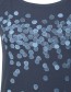 T-shirt Petrichor Deep Navy detail