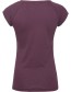 T&#8209;shirt Sowing Lace Aubergine detail