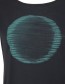 T-shirt Two Circles Black detail