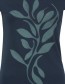 T&#8209;shirt Tendrils French Navy detail