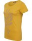 T&#8209;shirt Tendrils Ochre detail