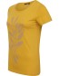 T&#8209;shirt Tendrils Ochre detail